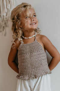 INDIE BLUE Accessories Izzy Halter (taupe)