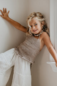 INDIE BLUE Accessories Izzy Halter (taupe)