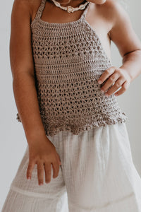 INDIE BLUE Accessories Izzy Halter (taupe)