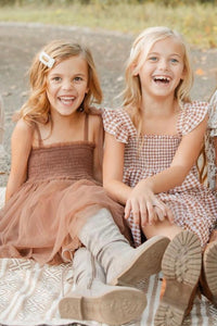 INDIE BLUE Dresses Isa Dress (cedar tulle)