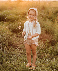 INDIE BLUE Accessories Emma Cardigan (ivory)