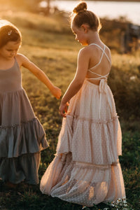 INDIE BLUE Dresses Wendy Dress (soft teal muslin)