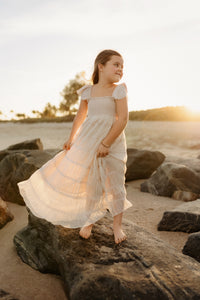 INDIE BLUE Dresses Marabella Dress (natural chiffon)