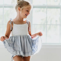 INDIE BLUE Sets Penny Tunic Set (violet blue) FINAL SALE