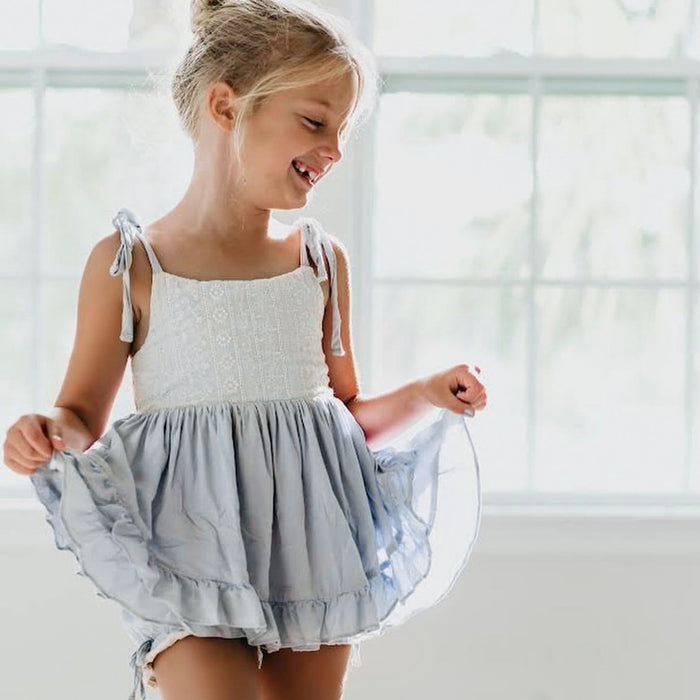 INDIE BLUE Sets Penny Tunic Set (violet blue) FINAL SALE
