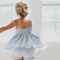 INDIE BLUE Sets Penny Tunic Set (violet blue) FINAL SALE