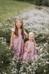 INDIE BLUE Dresses Marabella Dress (peony muslin)