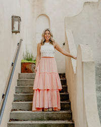 INDIE BLUE Women Women's Nila Skirt (vibrant coral)