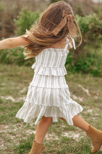 INDIE BLUE Separates Cleo Skirt (desert stripe) FINAL SALE