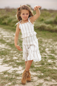 INDIE BLUE Separates Cleo Skirt (desert stripe) FINAL SALE