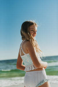 INDIE BLUE SWIM Tankini Set (daisy) FINAL SALE