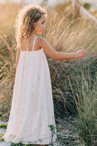 INDIE BLUE Dresses Phoebe Lace Dress (ivory)