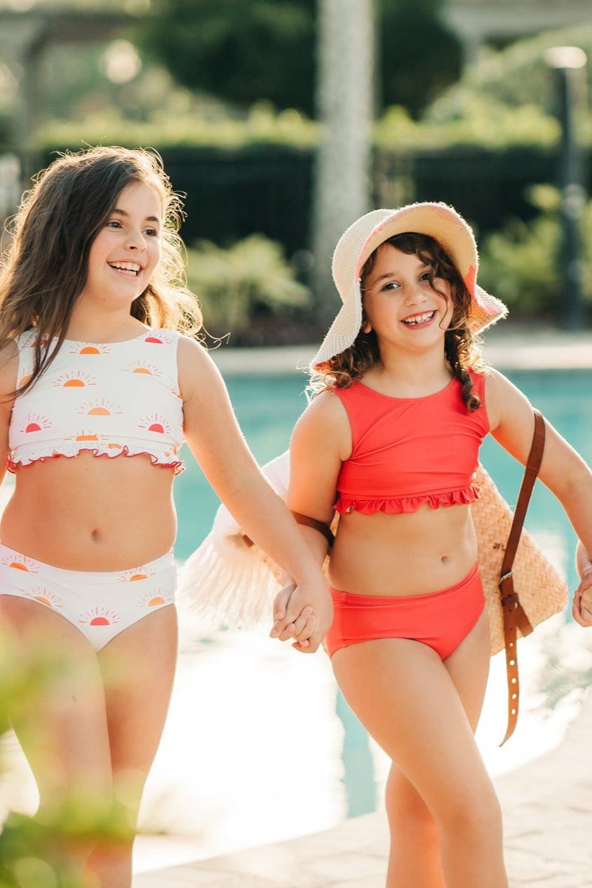 INDIE BLUE SWIM Scoopback Set (spice sun)