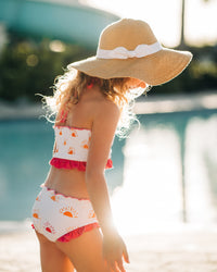 INDIE BLUE SWIM Halter Set (spice sun) FINAL SALE
