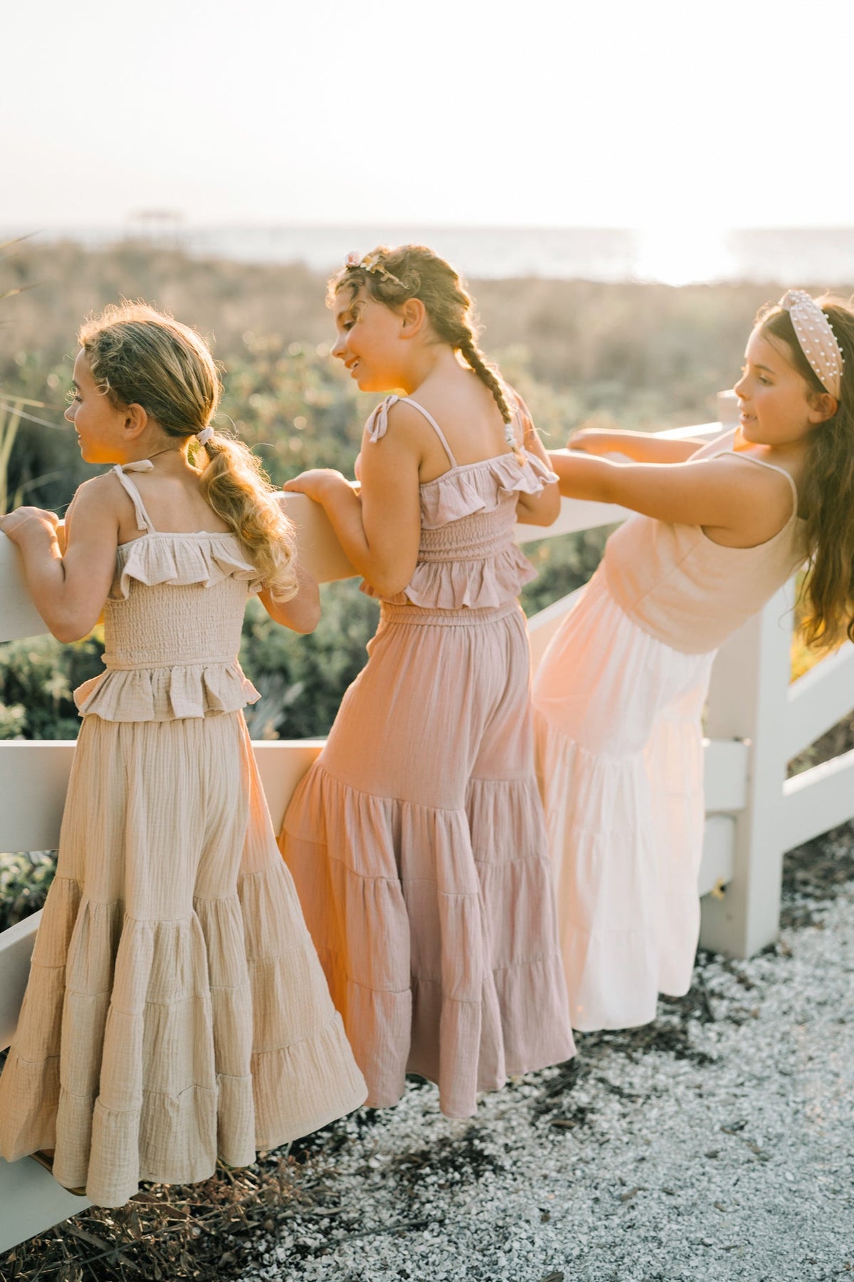 INDIE BLUE Separates Bella Maxi Pants (latte muslin)