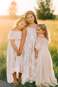 INDIE BLUE Dresses Pippa Maxi (natural tulle)