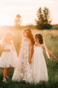 INDIE BLUE Dresses Isa Dress (antique ivory tulle)