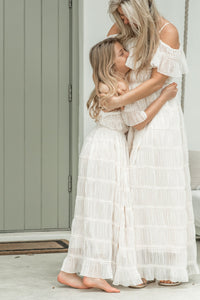 INDIE BLUE Dresses Elise Dress (natural chiffon)