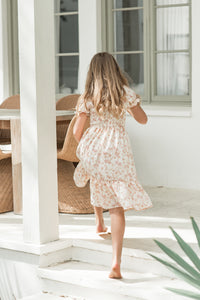 INDIE BLUE Dresses Karina (pink floral) FINAL SALE