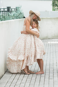 INDIE BLUE Dresses Karina (pink floral) FINAL SALE