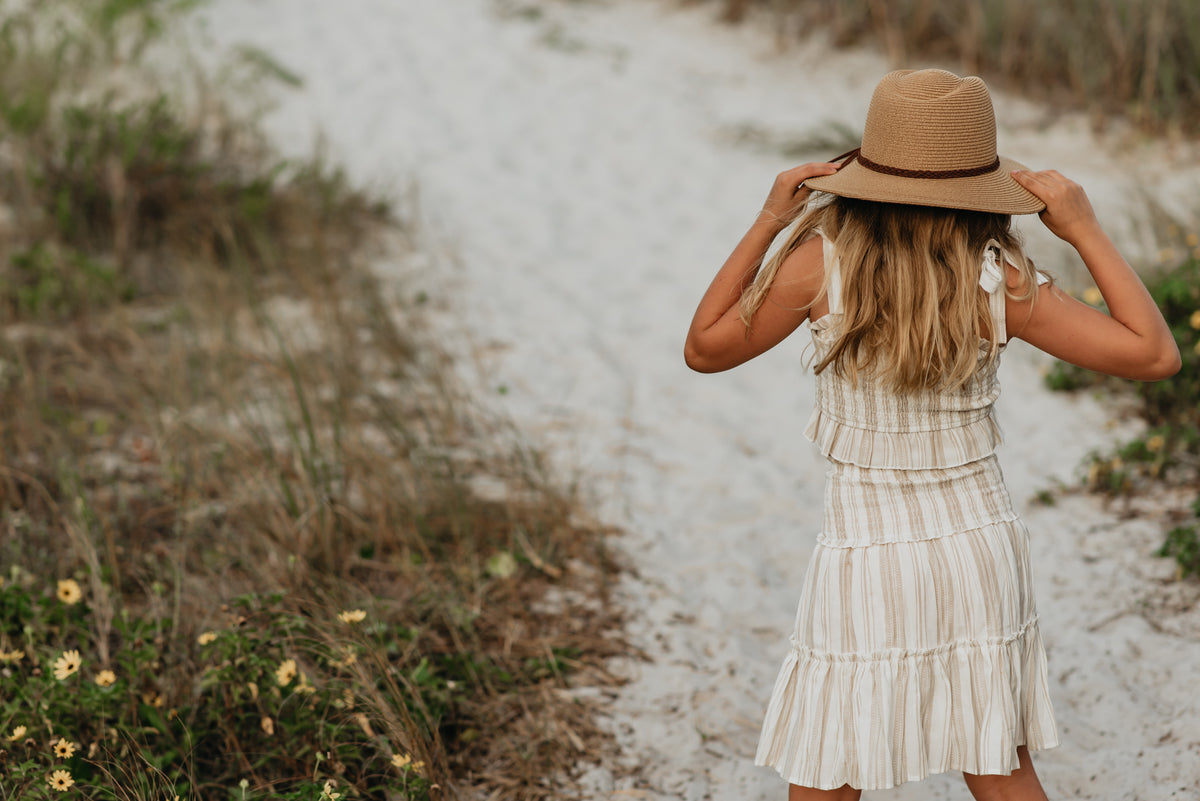 INDIE BLUE Separates Cleo Skirt (desert stripe) FINAL SALE