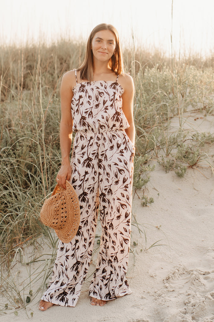 INDIE BLUE Women Women's Janice Romper (cocoa tulip)