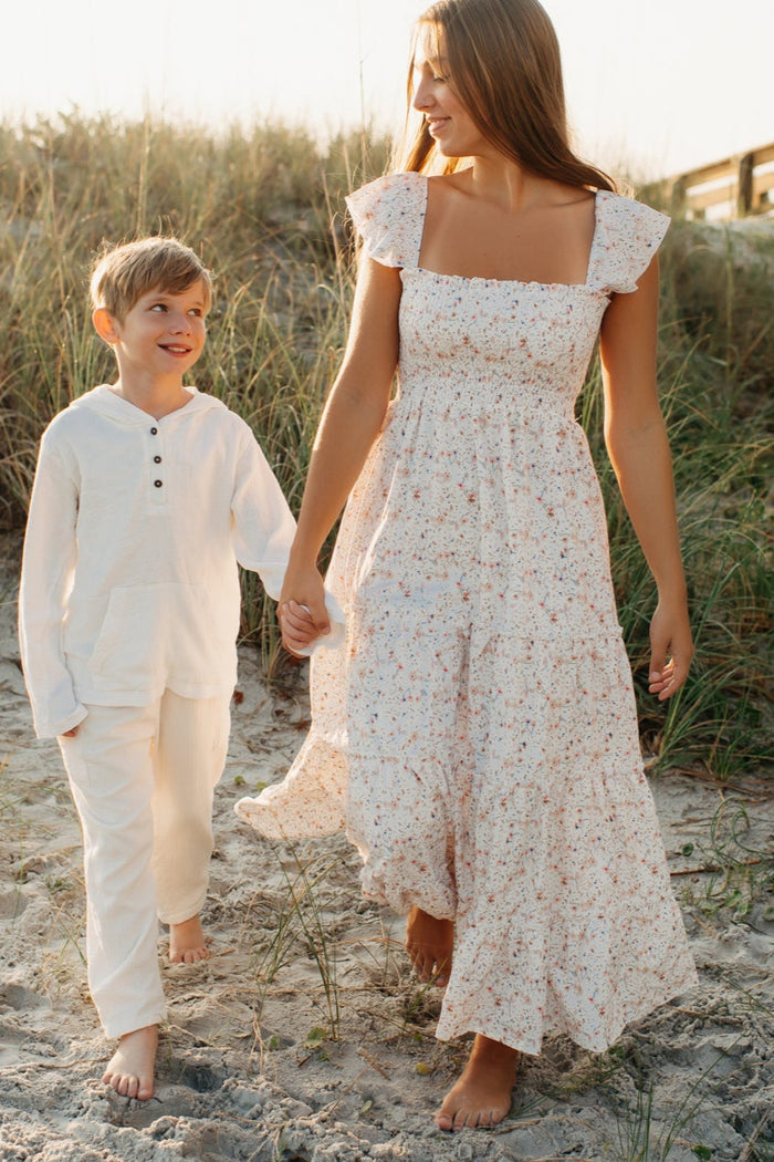 INDIE BLUE Women Women's Marabella Dress (wispy floral)