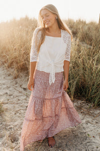 INDIE BLUE Women Women's Hadley Cardigan (light ivory)