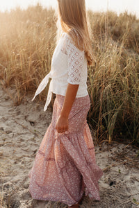 INDIE BLUE Women Women's Hadley Cardigan (light ivory)