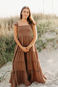 INDIE BLUE Women Women's Marabella Dress (mocha muslin)