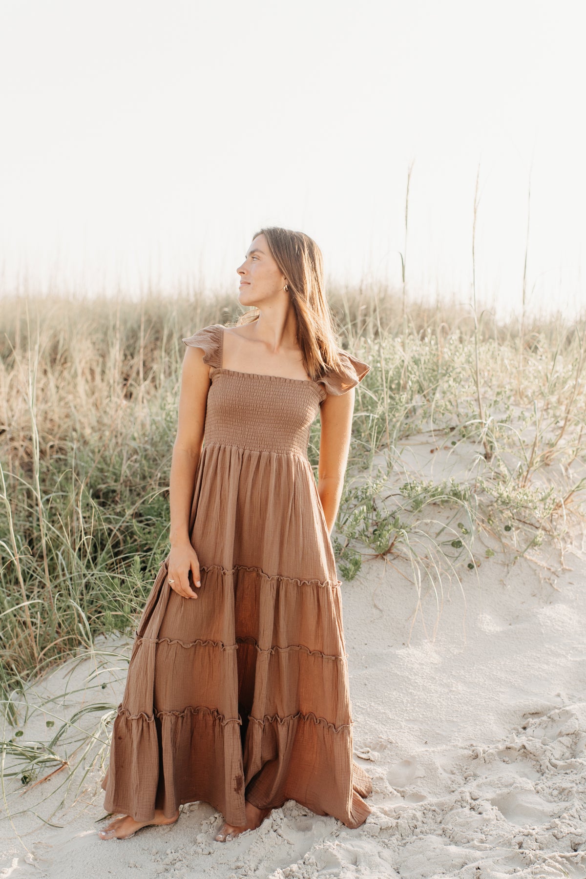 INDIE BLUE Women Women's Marabella Dress (mocha muslin)