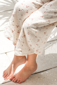 INDIE BLUE Separates Eden Capris (soft floral muslin) FINAL SALE