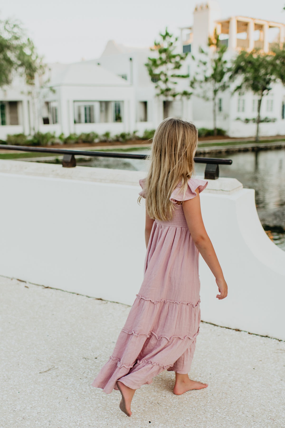 INDIE BLUE Dresses Marabella Dress (peony muslin)