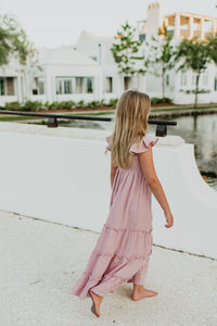 INDIE BLUE Dresses Marabella Dress (peony muslin)