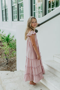 INDIE BLUE Dresses Marabella Dress (peony muslin)