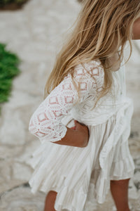 INDIE BLUE Separates Hadley Cardigan (light ivory)