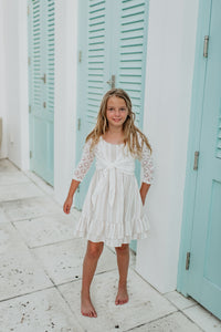 INDIE BLUE Separates Hadley Cardigan (light ivory)