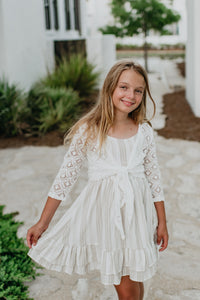 INDIE BLUE Separates Hadley Cardigan (light ivory)