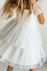 INDIE BLUE Dresses Emilia Dress (soft white tulle)