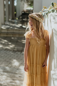 INDIE BLUE Dresses Marabella Dress (saffron tulle)