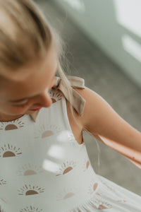 INDIE BLUE Dresses Liza Twirl Dress (ash sun) FINAL SALE