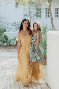 INDIE BLUE Women Women's Marabella Dress (saffron tulle)