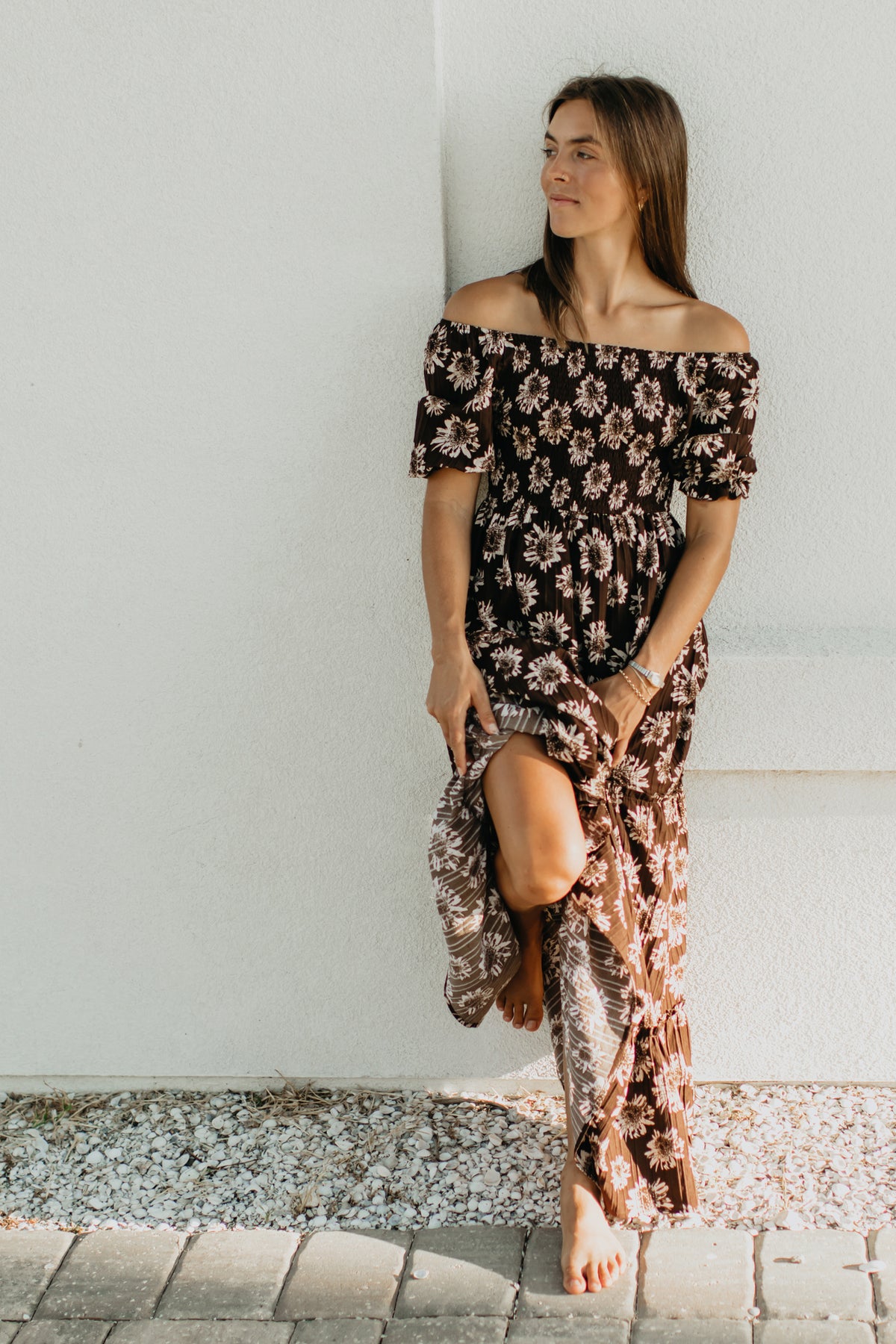 INDIE BLUE Women Women's Elle (sunflowers)