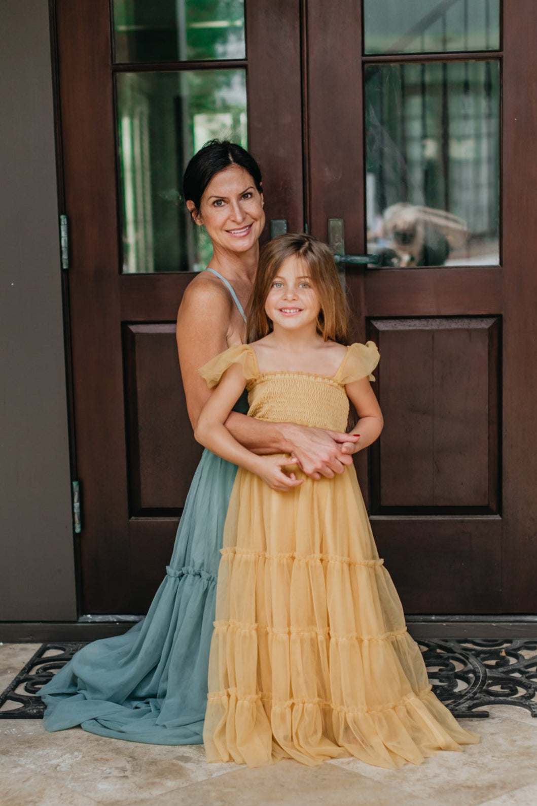 INDIE BLUE Dresses Marabella Dress (saffron tulle)