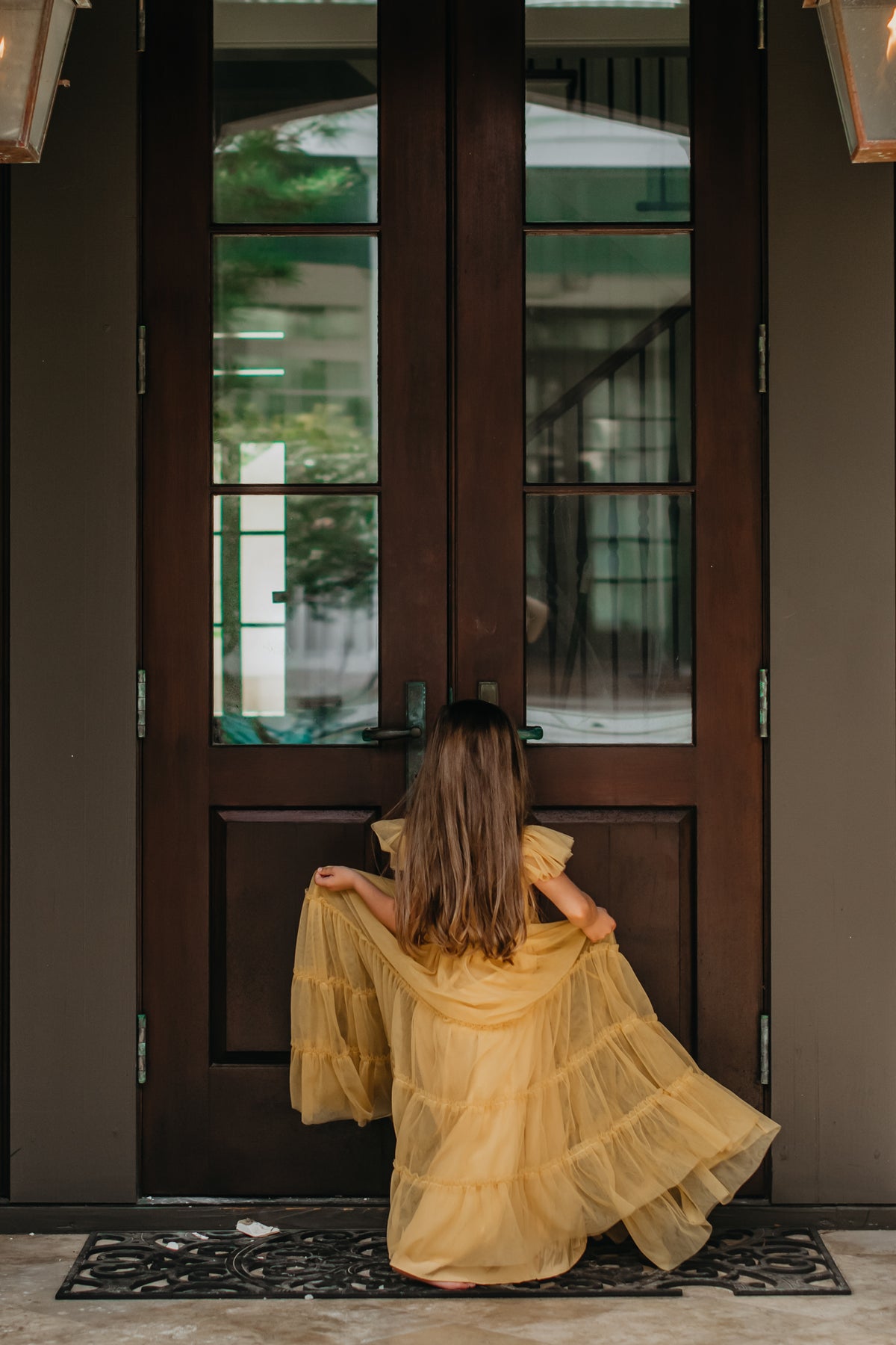 INDIE BLUE Dresses Marabella Dress (saffron tulle)