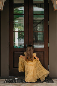 INDIE BLUE Dresses Marabella Dress (saffron tulle)