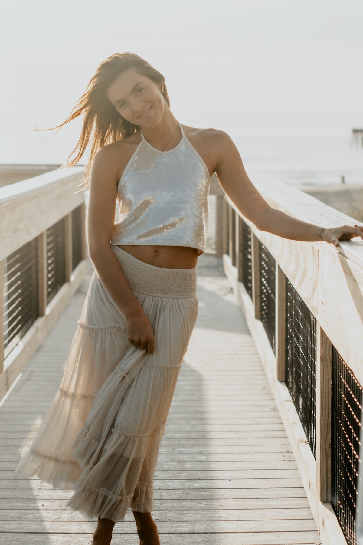 INDIE BLUE Women Women's Jolie Skirt (natural tulle)