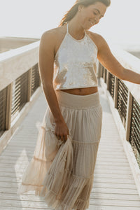 INDIE BLUE Women Women's Jolie Skirt (natural tulle)