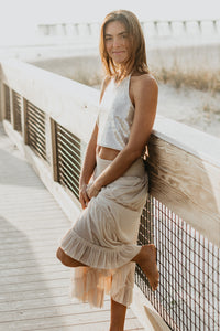 INDIE BLUE Women Women's Jolie Skirt (natural tulle)