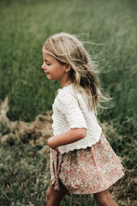 INDIE BLUE Accessories Emma Cardigan (ivory)